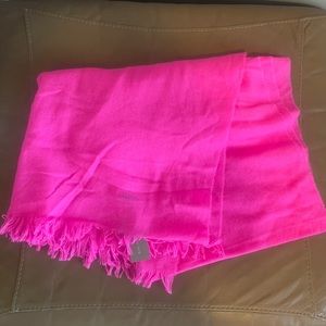 J.CREW Pink Scarf NWT